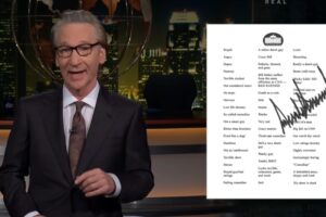 Bill Maher « honoré » de recevoir le prix Mark Twain après avoir atteint un « compromis » avec Trump