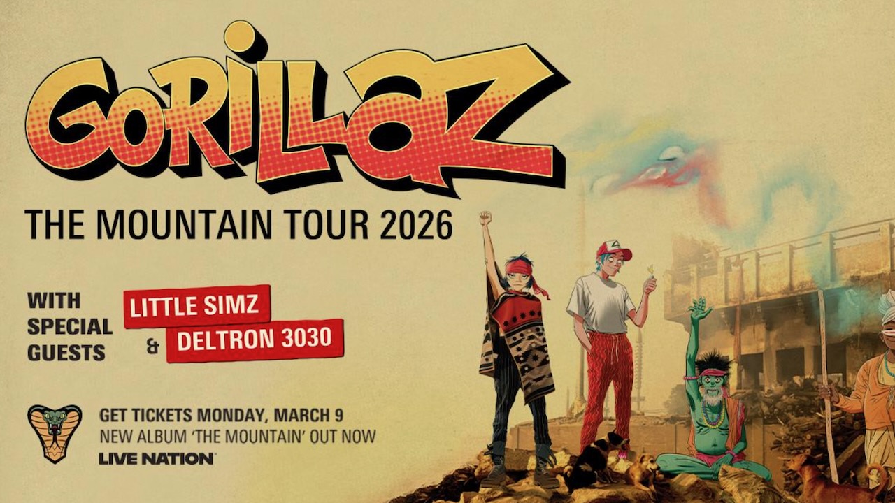 Gorillaz annonce les dates de sa tournée nord-américaine pour 2026