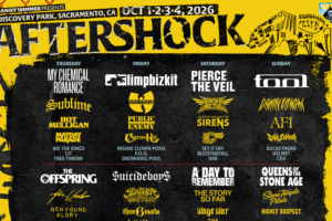 La programmation d'Aftershock 2026 dévoilée : MA ROMANCE CHIMIQUE, OUTIL, LIMP BIZKIT ET PIERCE THE VEIL