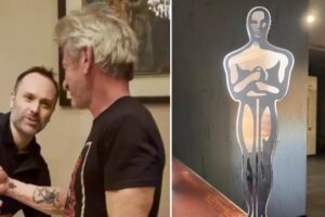 Sean Penn reçoit un « Oscar » spécial en Ukraine après avoir manqué les Oscars