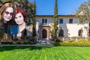 La maison de Los Angeles d'Ozzy et Sharon Osbourne arrive sur le marché pour 17 millions de dollars