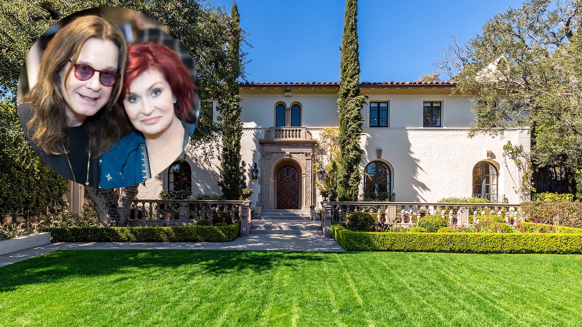 La maison de Los Angeles d'Ozzy et Sharon Osbourne arrive sur le marché pour 17 millions de dollars