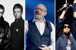 Oasis, Wu-Tang Clan, Phil Collins et plus