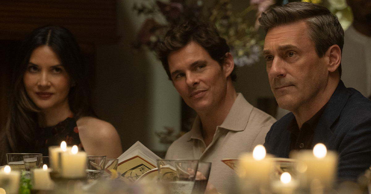 Jon Hamm, James Marsden, Olivia Munn de vos amis et voisins : podcast