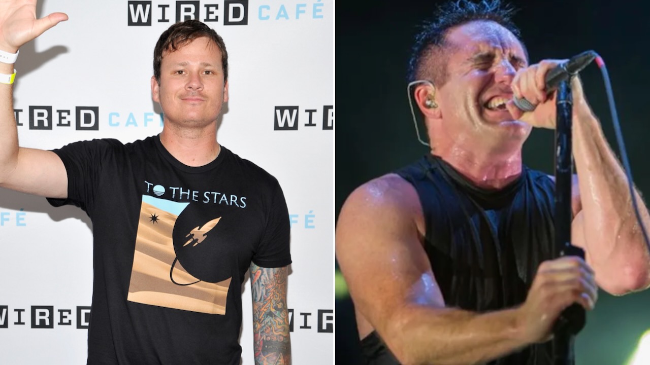 Tom DeLonge a montré à Trent Reznor une photo de "Dead Alien" au mariage d'Ilan Rubin