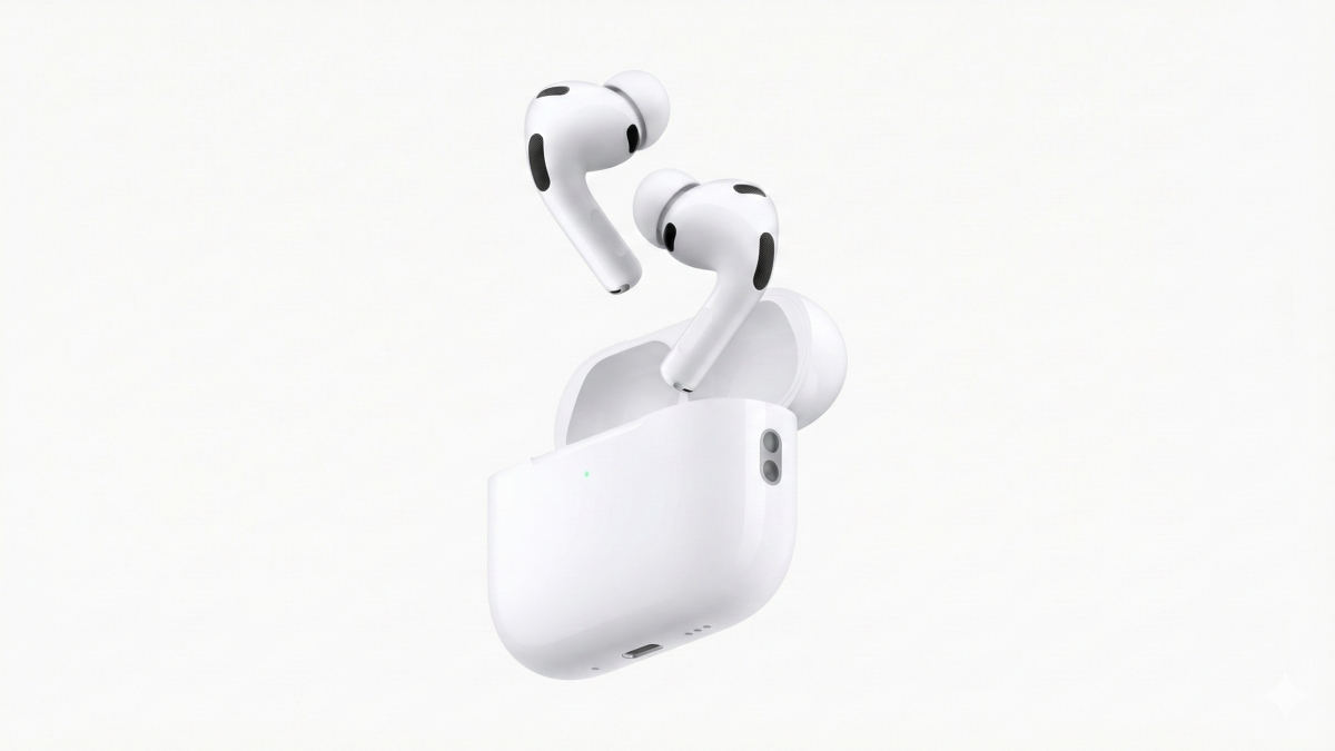 Nouveaux AirPod Apple avec caméras conçues pour servir d'yeux à Siri