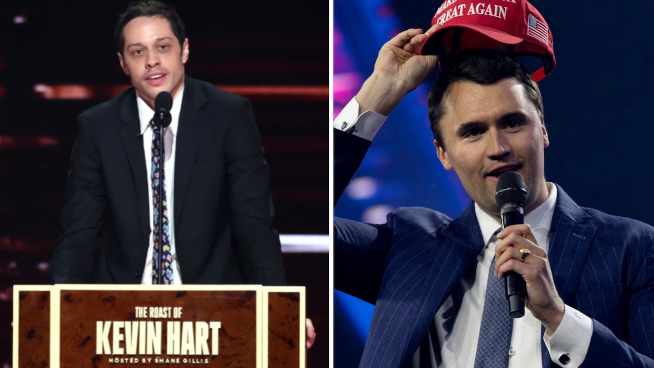 Les animateurs de l'émission Charlie Kirk critiquent la blague "déplaisante" de Pete Davidson