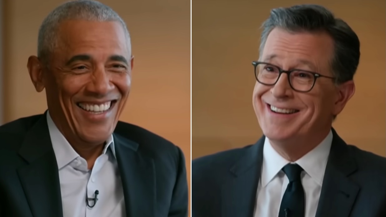 Barack Obama refuse de soutenir Stephen Colbert à la présidence