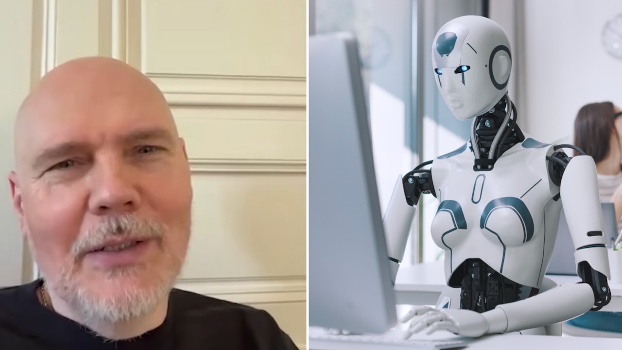 Billy Corgan de Smashing Pumpkins donne son avis sur les robots et les travailleurs américains lors d'une interview