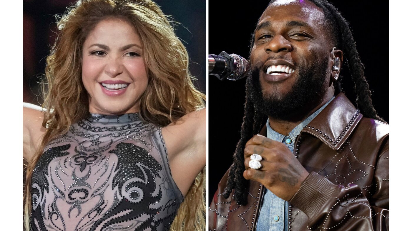 La chanson officielle de la Coupe du monde est "Dai Dai" de Shakira et Burna Boy : NPR