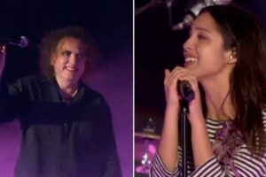 Olivia Rodrigo lance une nouvelle chanson avec Robert Smith lors d'un set surprise au Primavera Sound