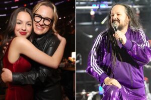 La mère d'Olivia Rodrigo a sauté le tournage de sa fille pour voir Korn