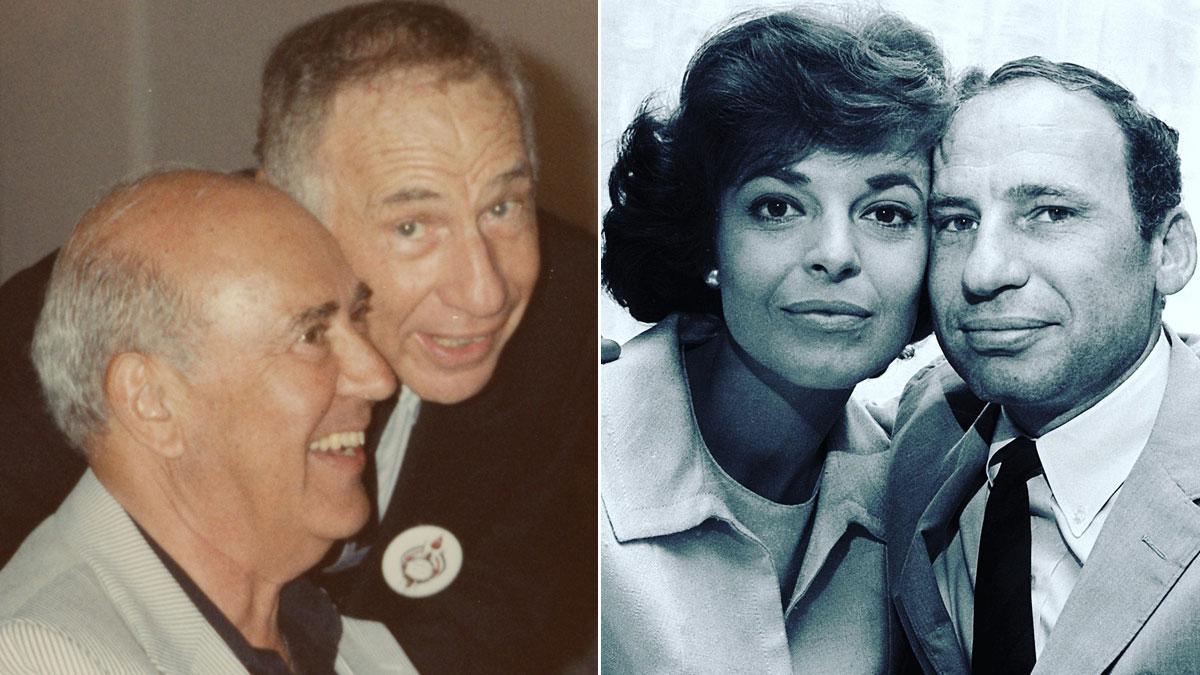 Anne Bancroft et Carl Reiner