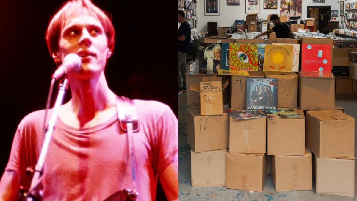 La collection personnelle de 4 000 disques de Tom Verlaine sera mise en vente