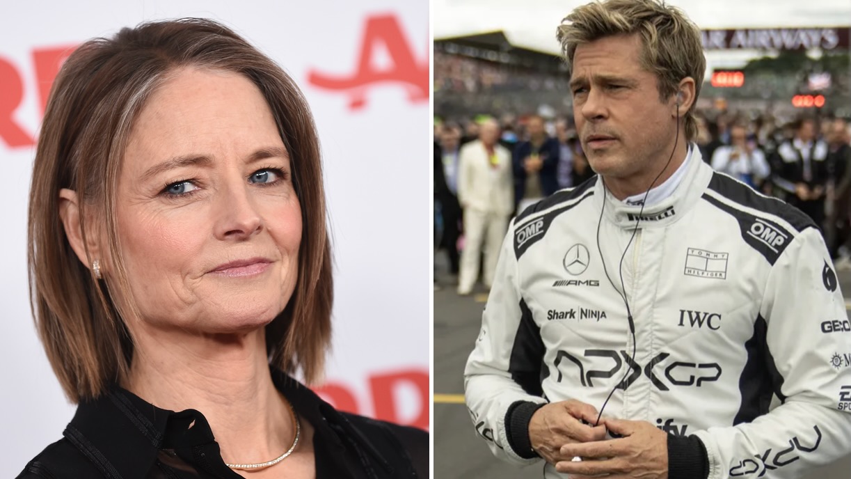 Jodie Foster a supposé que la F1 de Brad Pitt avait été réalisée avec l'IA : "N'est-ce pas ?"
