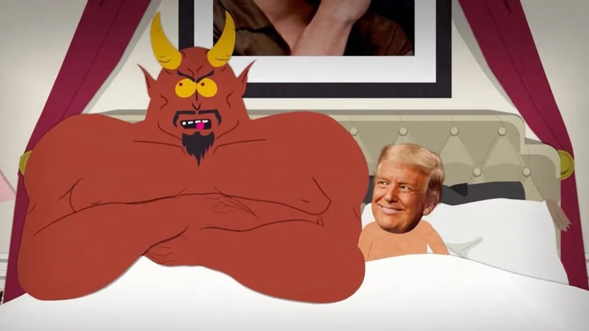 Le portrait de Trey Parker dans le rôle de Satan, l'amant de Trump, remporte une nomination aux Emmy Awards