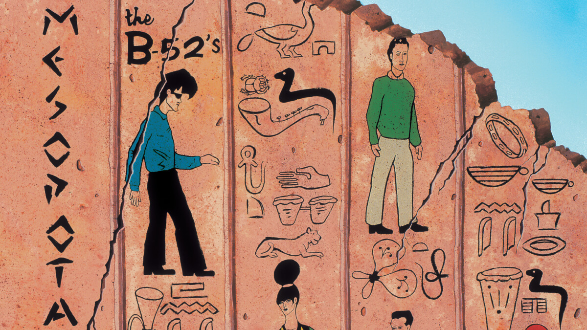 Les B-52 annoncent la réédition de l'EP Mesopotamia produit par David Byrne