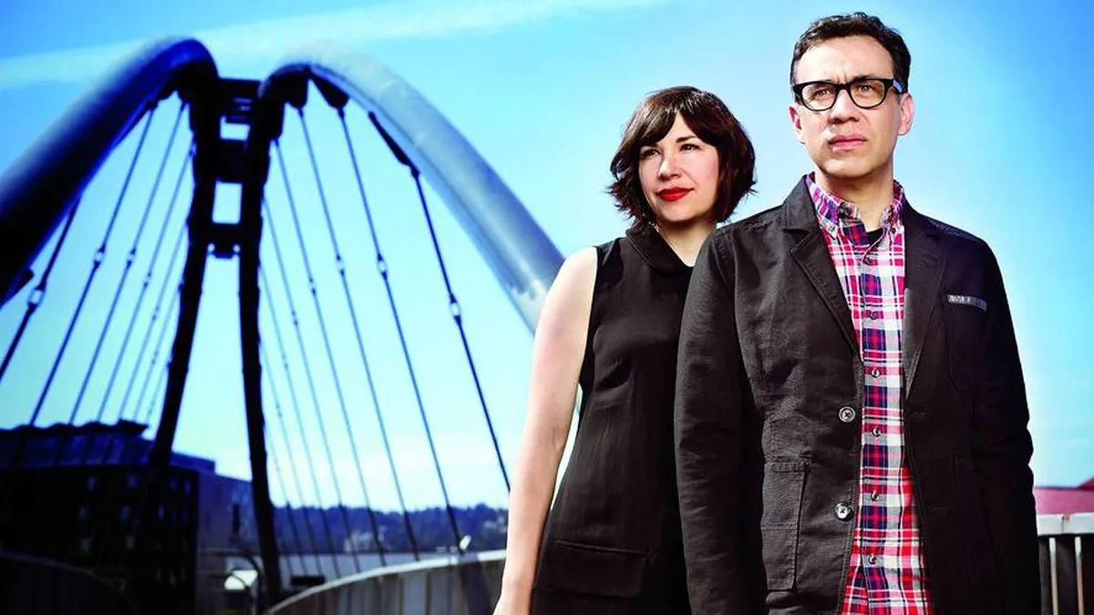 Fred Armisen et Carrie Brownstein annoncent le podcast Portlandia
