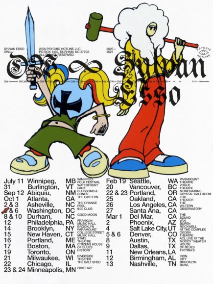 Sylvan Esso - Tournée 2026-2027