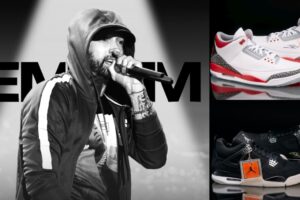 Eminem vend aux enchères plus de 100 baskets signées pour une association caritative pour les jeunes de Détroit