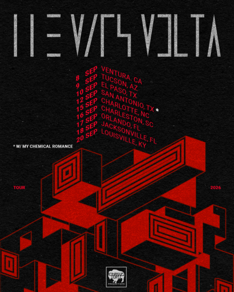 L'affiche de la tournée Mars Volta